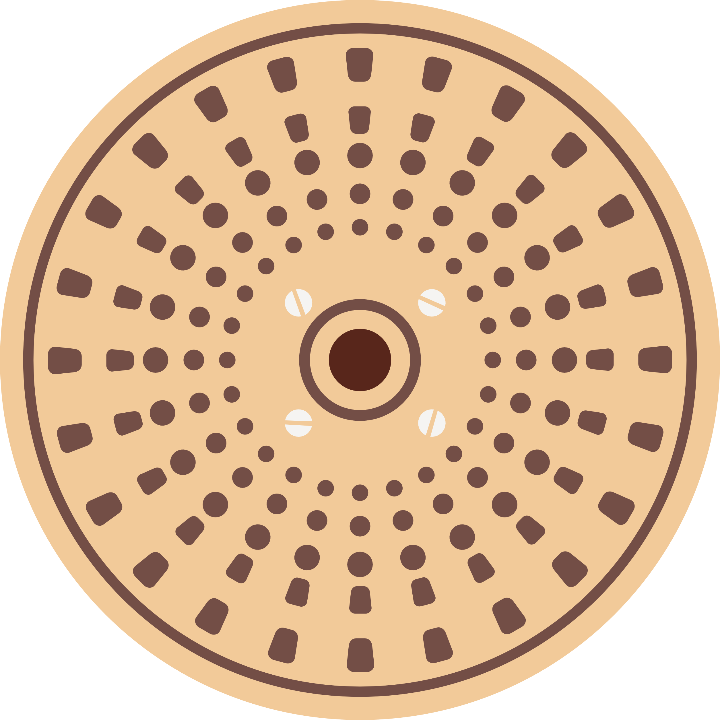 Ilustração rotor da the bombe